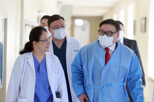 “ӨРГӨӨ” АМАРЖИХ ГАЗАРТ НЭН ШААРДЛАГАТАЙ БАЙГАА ЭХО АППАРАТНЫ САНХҮҮЖИЛТИЙГ ШИЙДЭХЭЭР БОЛЛОО